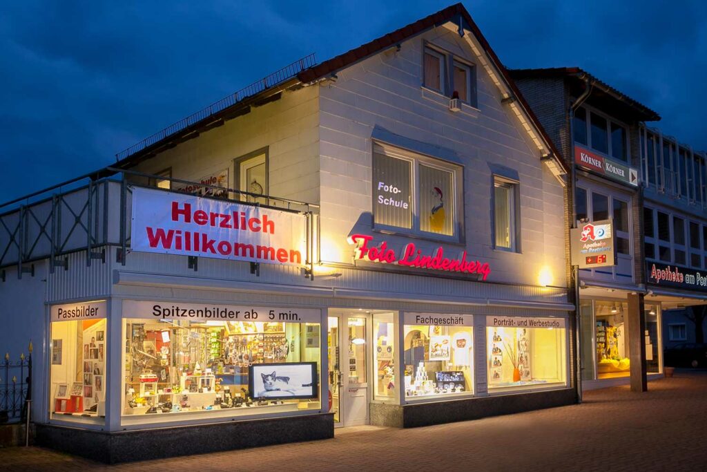 Außenansicht des Geschäfts Foto Lindenberg