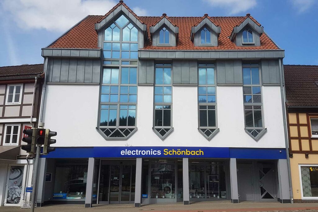 Außenansicht von electronics Schönback
