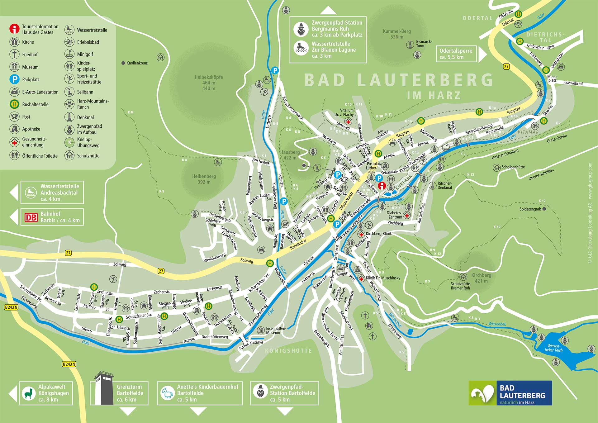 Stadtplan Bad Lauterberg