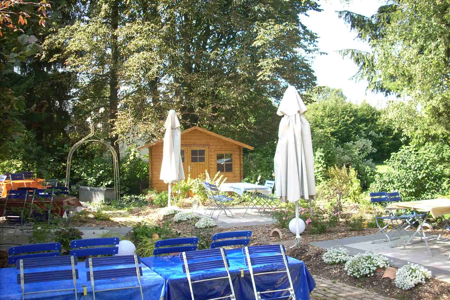 Hofcafé Müller Außenbereich