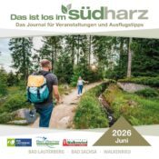 Titel vom Gästejournal Südharz im Juni