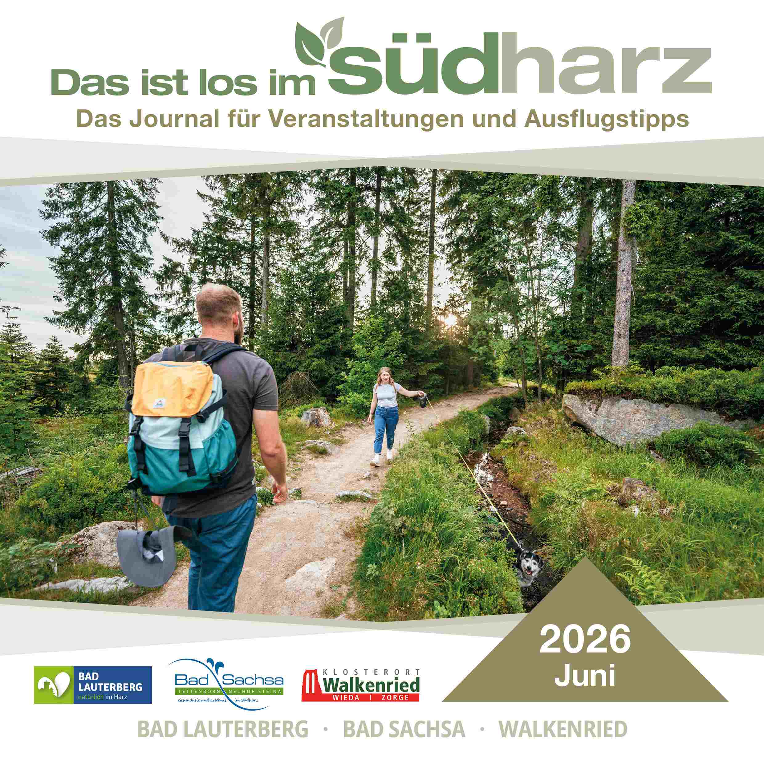 Titel vom Gästejournal Südharz im Juni