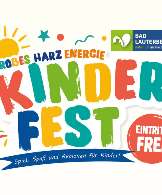 Das große Harz Energie Kinderfest 2026